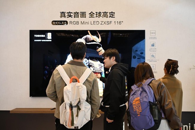 ��֥����ͬԴREGZAϵ����RGB Mini LED��������רҵ�����¾���