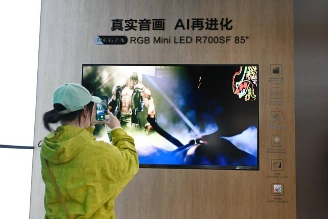 ��֥����ͬԴREGZAϵ����RGB Mini LED��������רҵ�����¾���