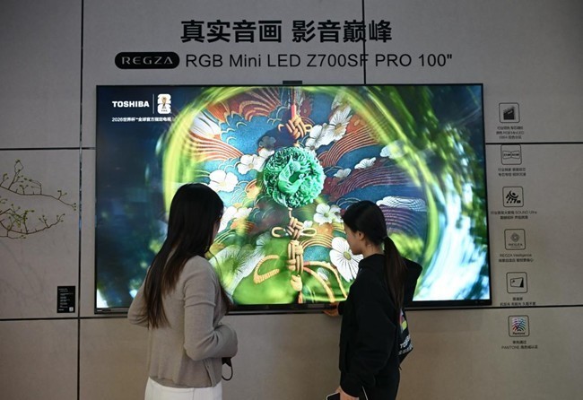 ��֥����ͬԴREGZAϵ����RGB Mini LED��������רҵ�����¾���
